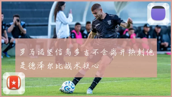 罗马诺坚信乌多吉不会离开热刺他是德泽尔比战术核心